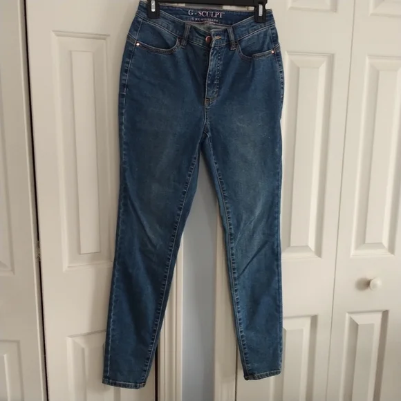 G - Sculpt by G Juliana 101 Skinny Malibu Wash Jeans 6 - Picture 4 of 8